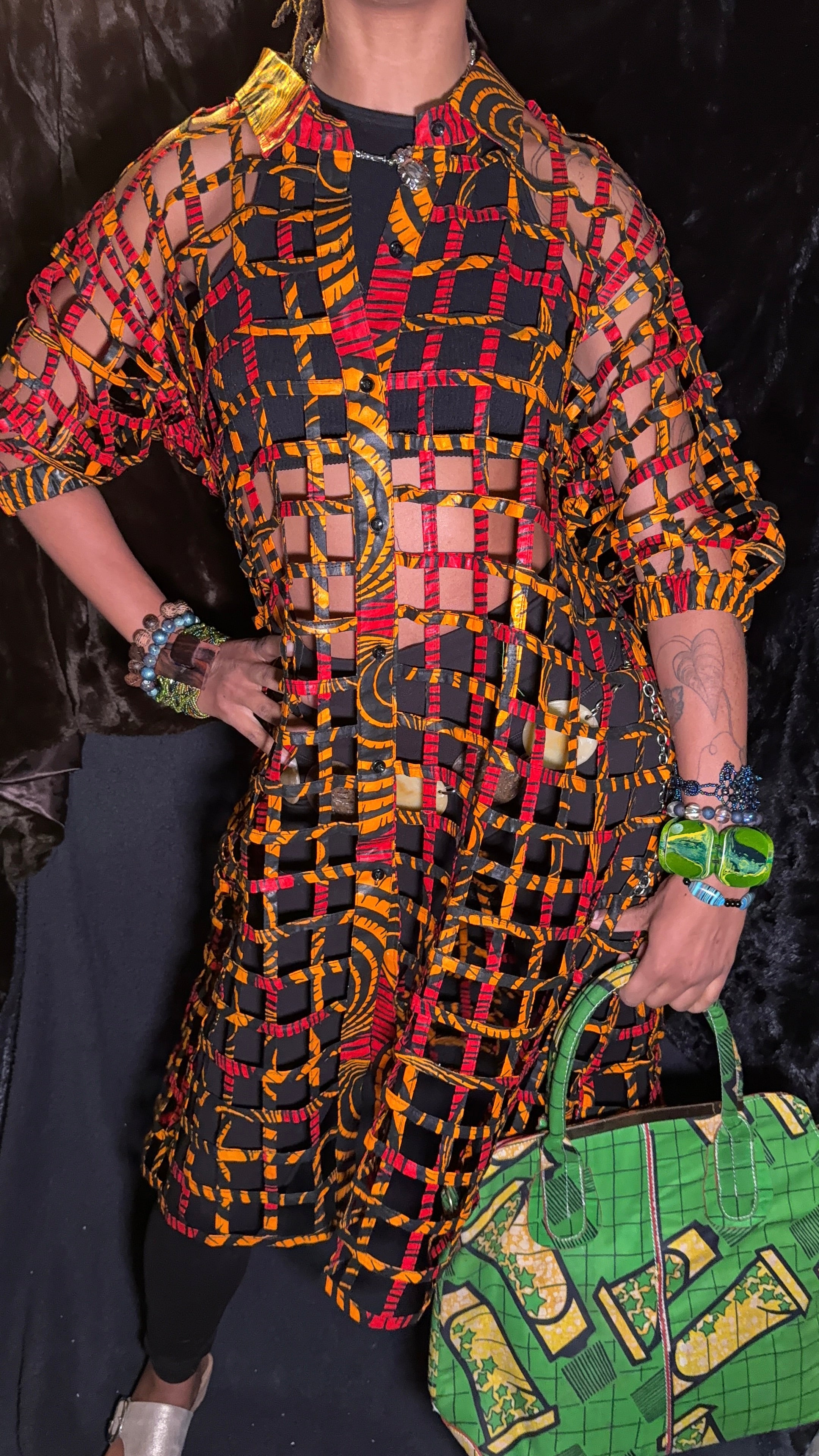 Collared Button Down Dress